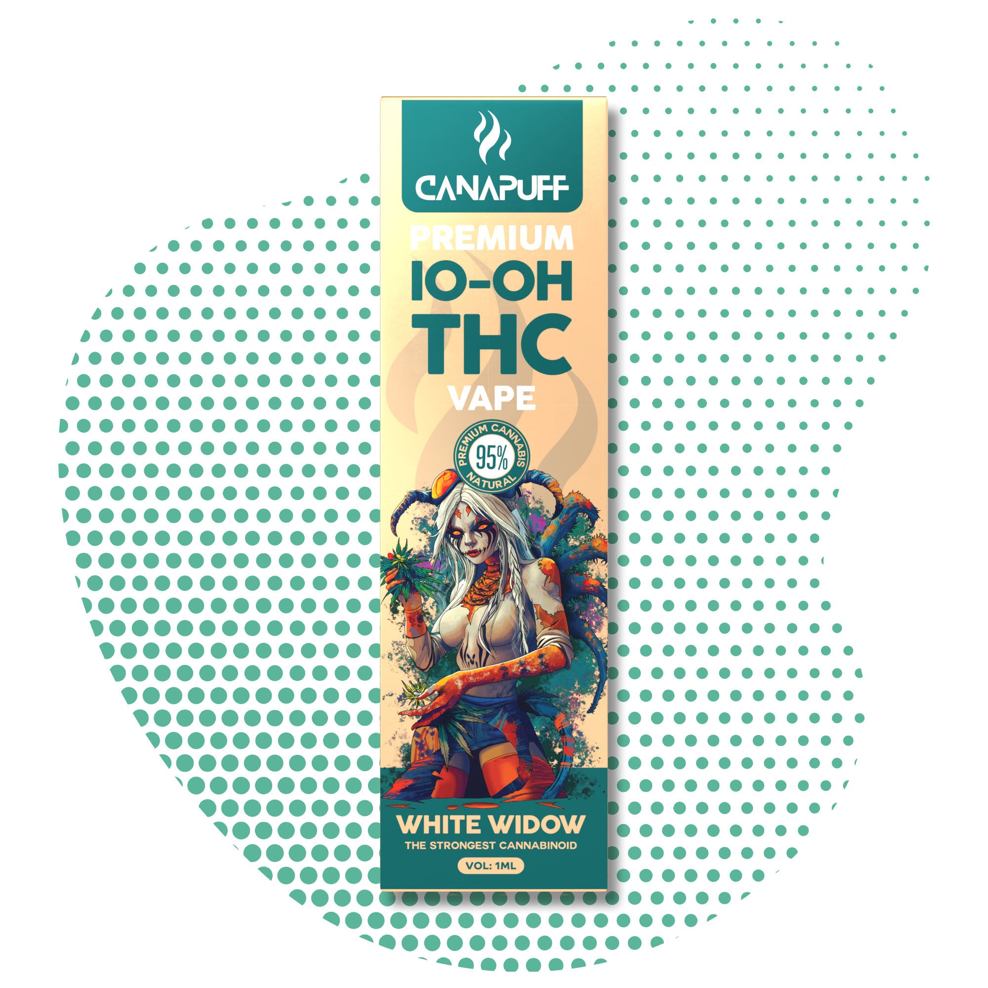 White Widow 10-OH-THC - Canapuff - One Use - 1ml