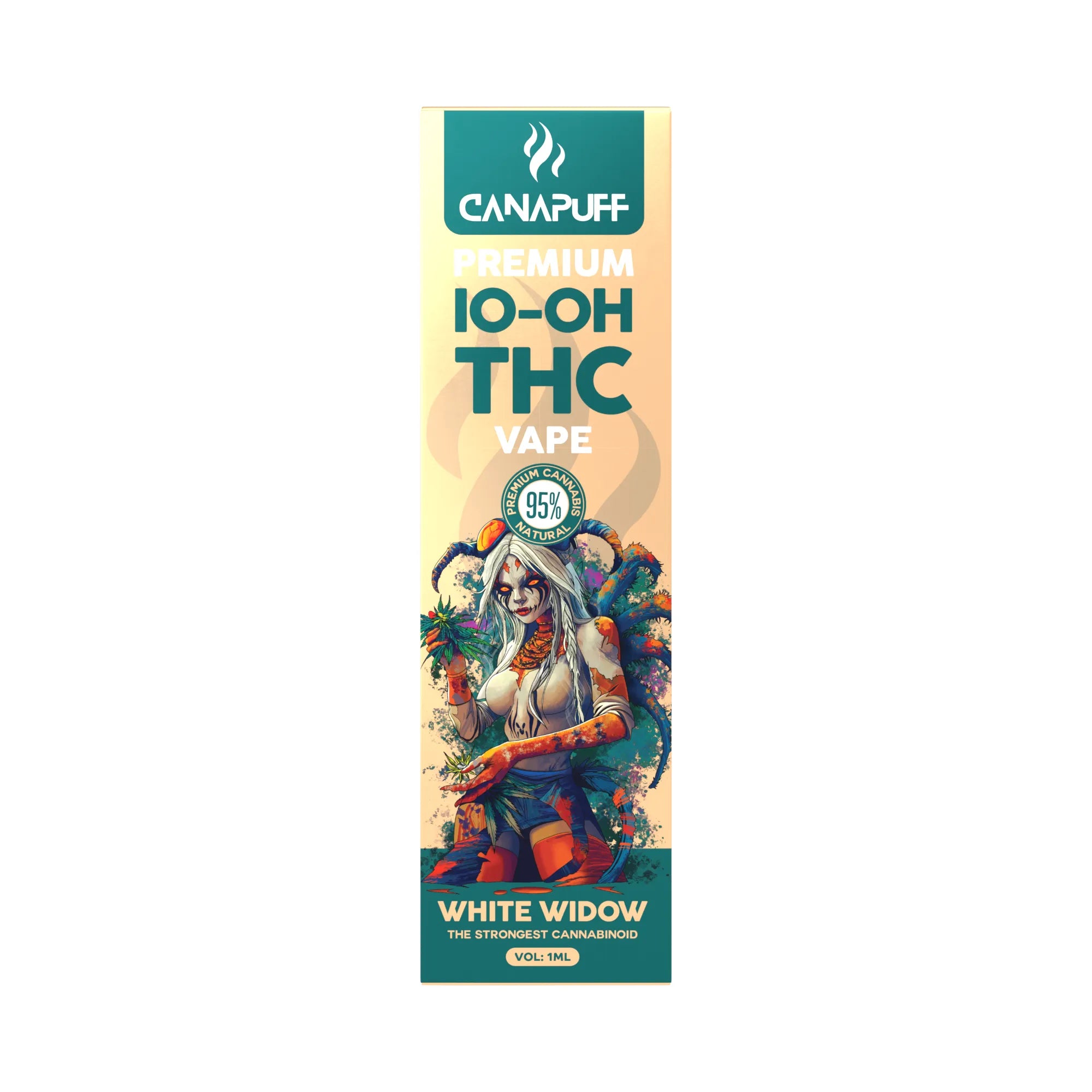 White Widow 10-OH-THC - Canapuff - One Use - 1ml-Canapuff
