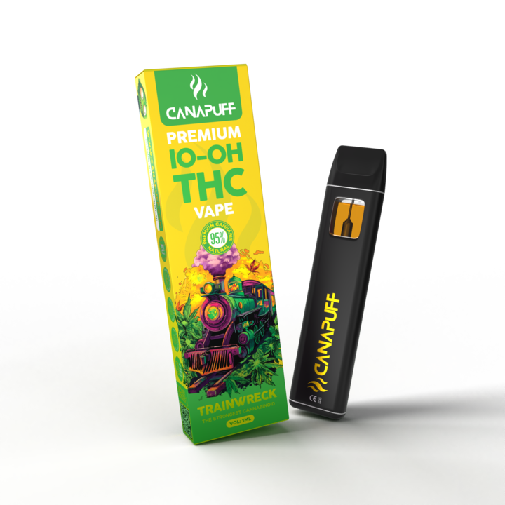 Trainwreck 10-OH-THC - Canapuff - O utilizare - 1ml